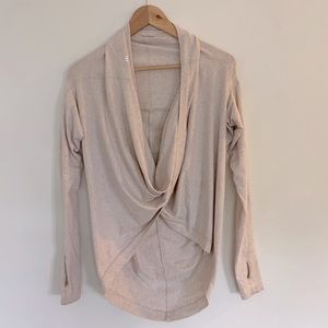 Cropped long sleeve lulu lemon